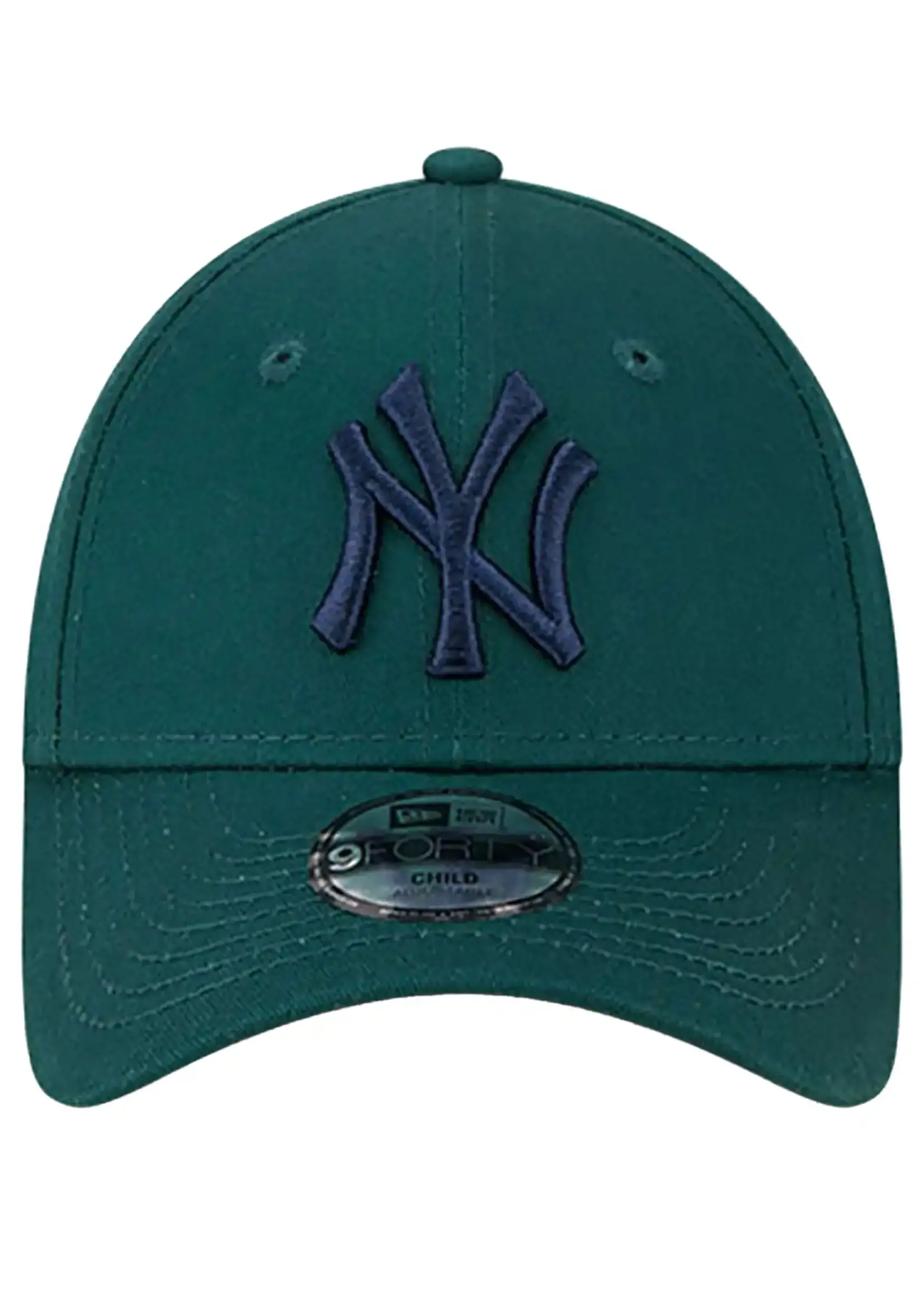 New Era New York Yankees  9Forty Youth Cap Green Navy