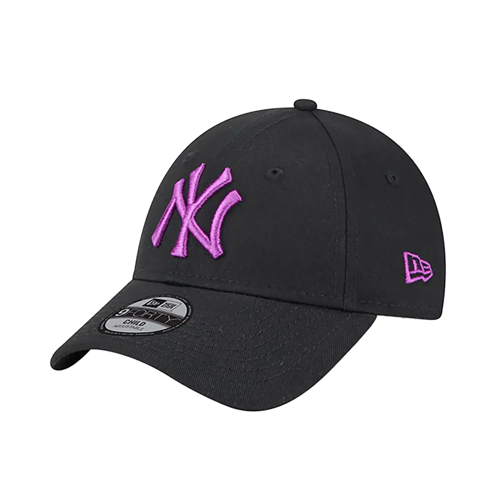 New York Yankees MLB 9Forty Child Black Purple - Burned Sports