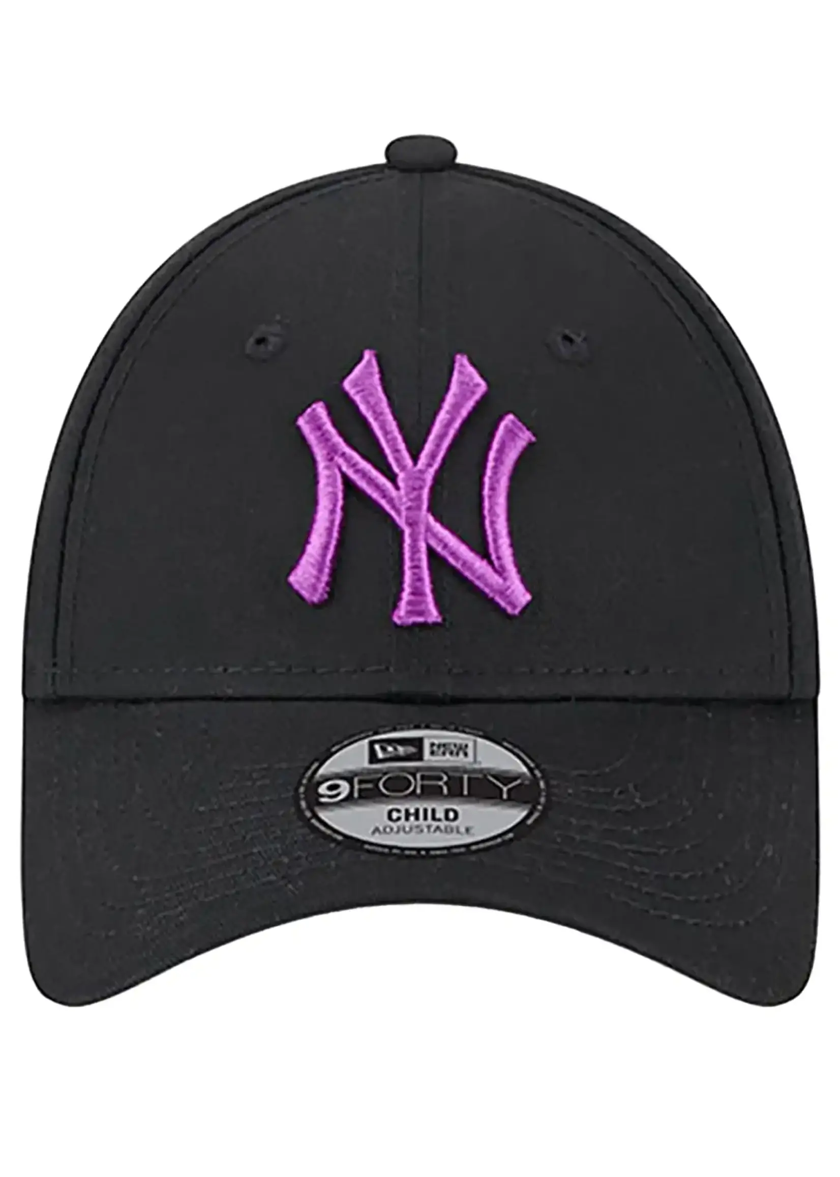 New Era New York Yankees MLB 9Forty Child Black Purple