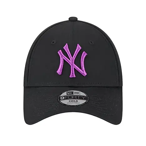 New York Yankees MLB 9Forty Child Black Purple - Burned Sports