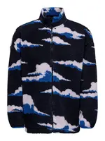 Only & Sons Remy Cloudy Teddy Jacket Dark Navy