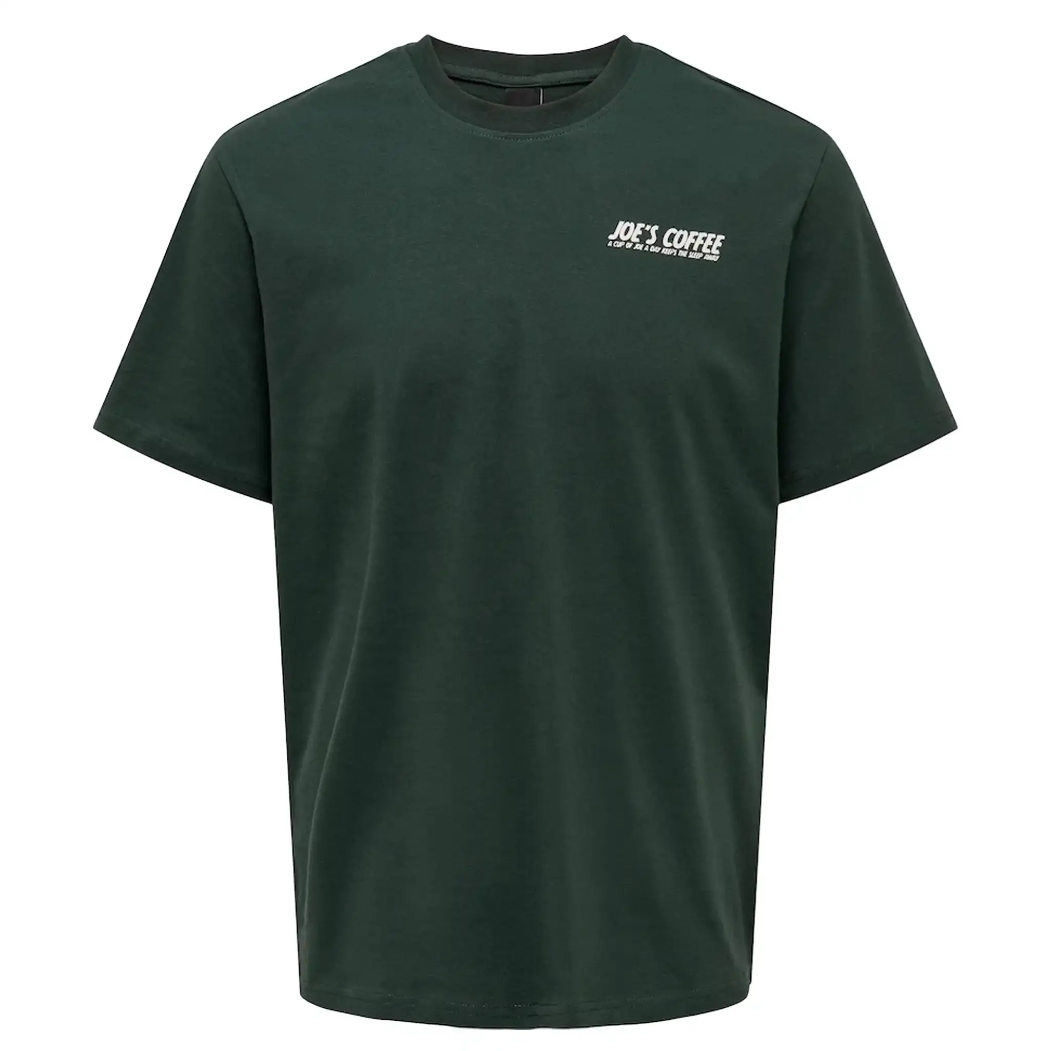 Only & Sons Bryce Reg Funny Tee Green