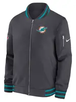 Nike Miami Dolphins Coach Bomber Jacket