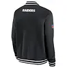 Nike Las Vegas Raiders Coach Bomber Jacket Nike Las Vegas Raiders Coach Bomber Jacket