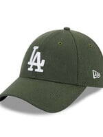 New Era LA Dodgers Wool Womens 9Forty Adjustable Cap Dark Green