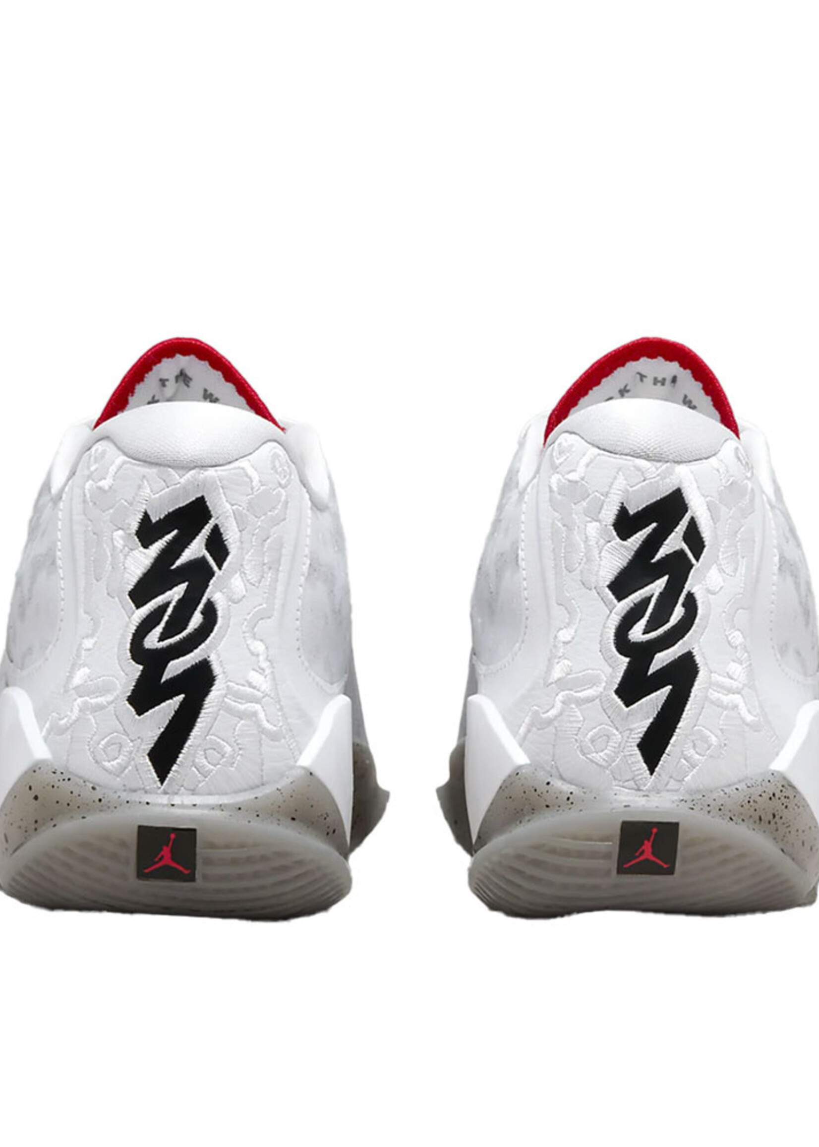 Nike Jordan Zion 3  Blanc Rouge (GS)