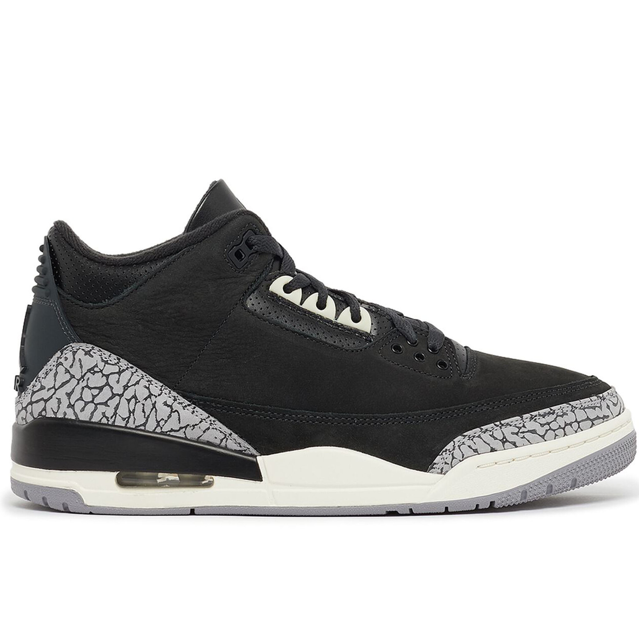 Air Jordan 3 Retro Off Noir Burned Sports