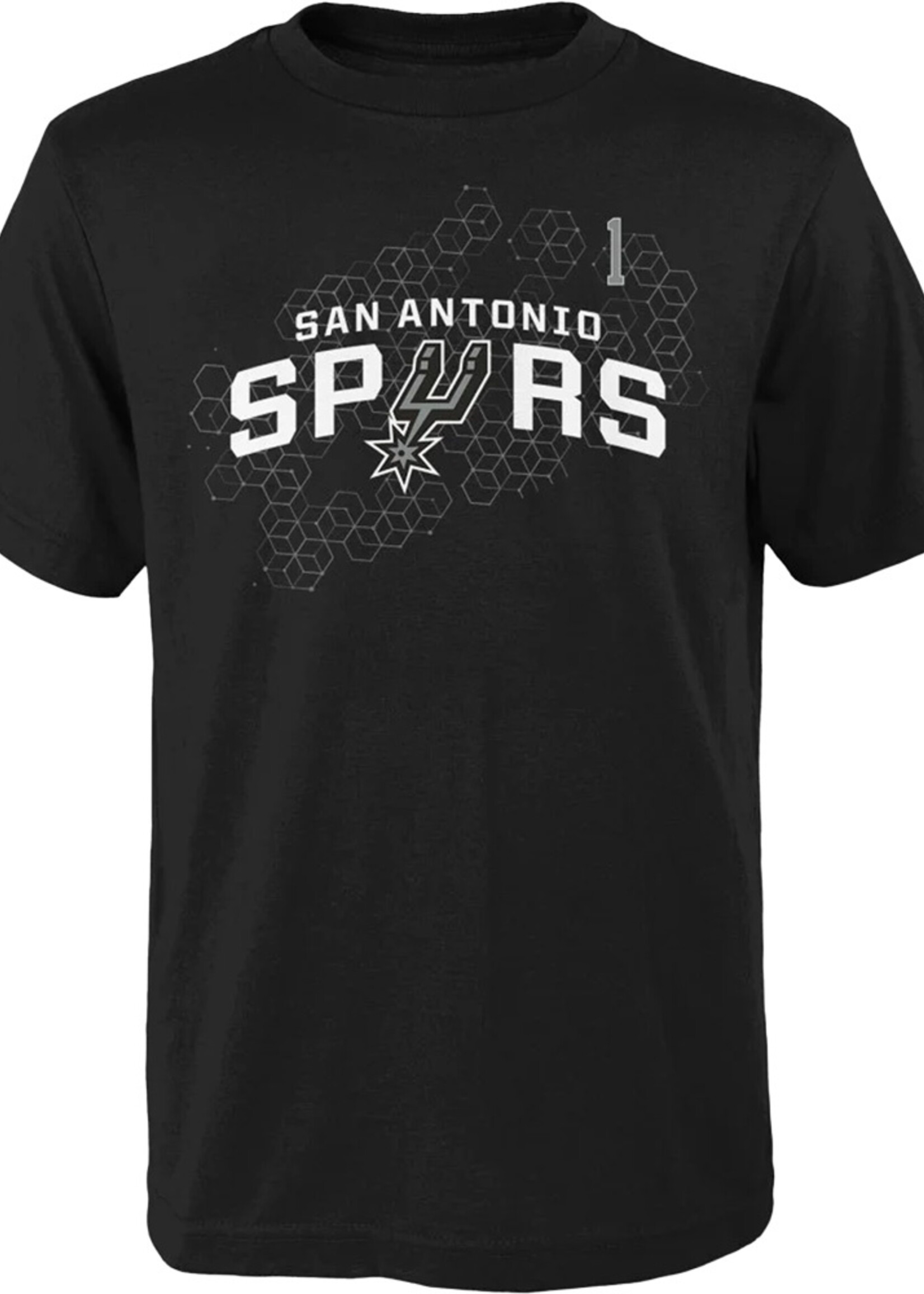 Outerstuff San Antonio Spurs T-Shirt Victor Wenbanyama Black