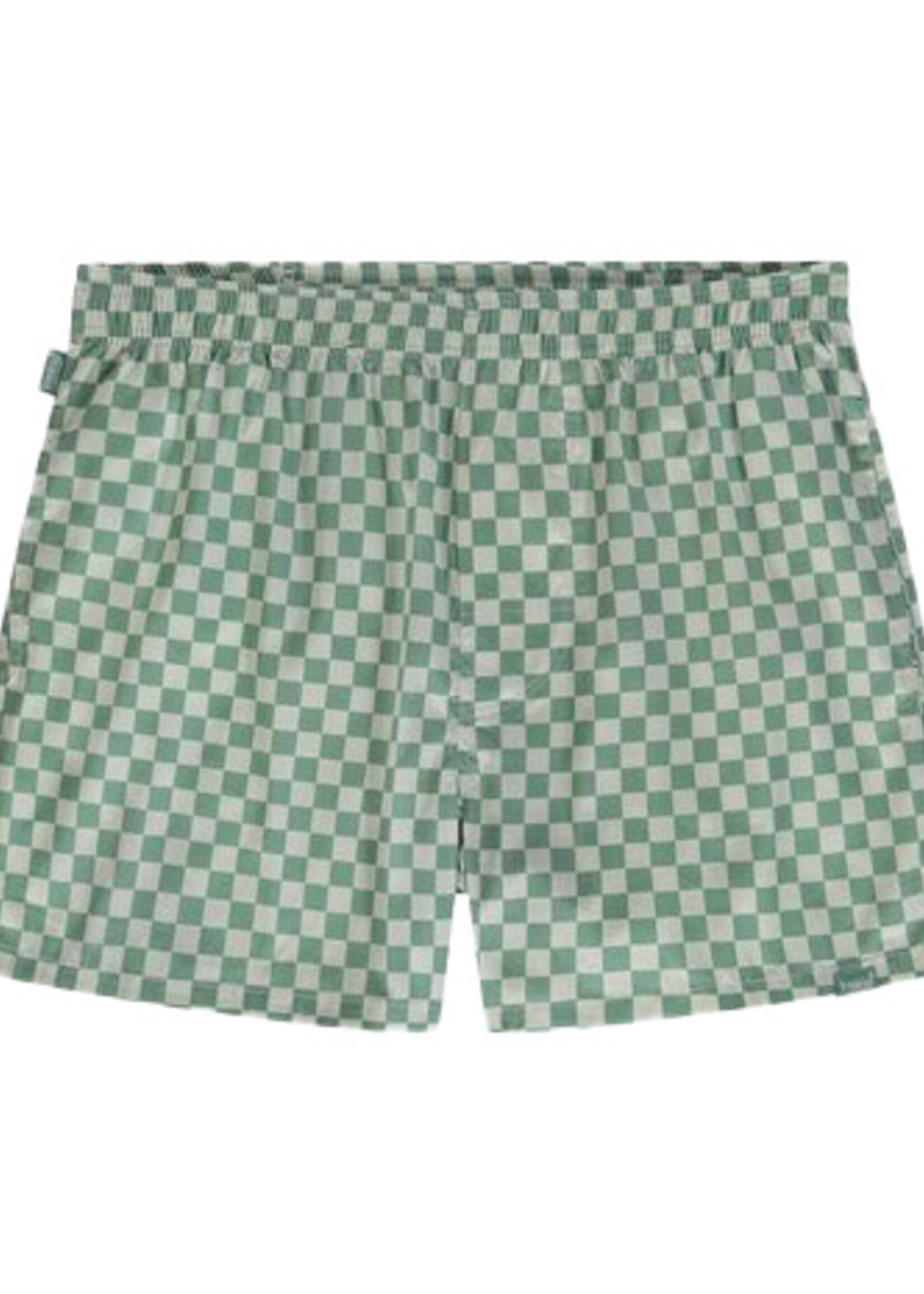 Pockies Green Checkered Boxer