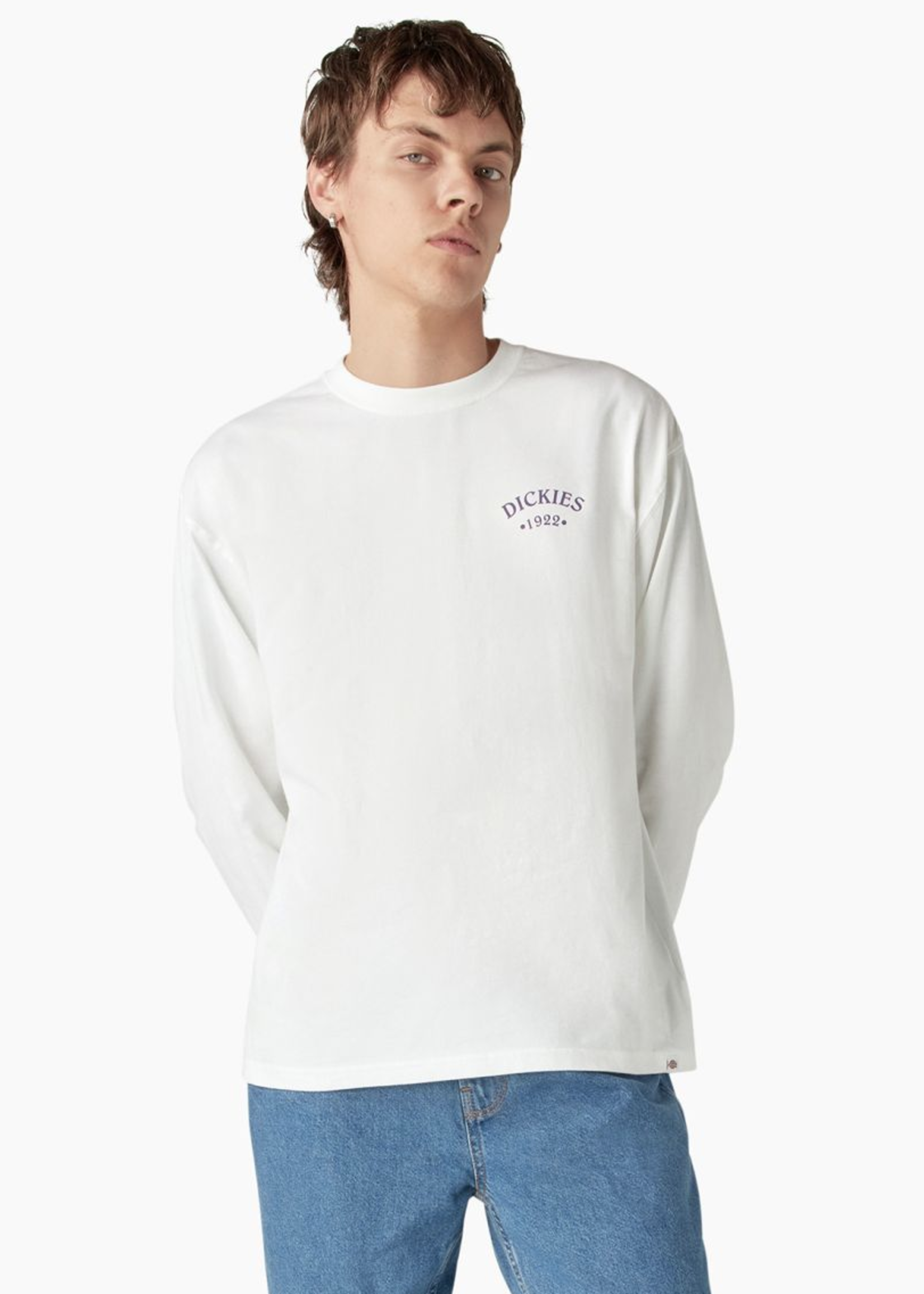 Dickies Dickies Garden Plain Longsleeve Tee White