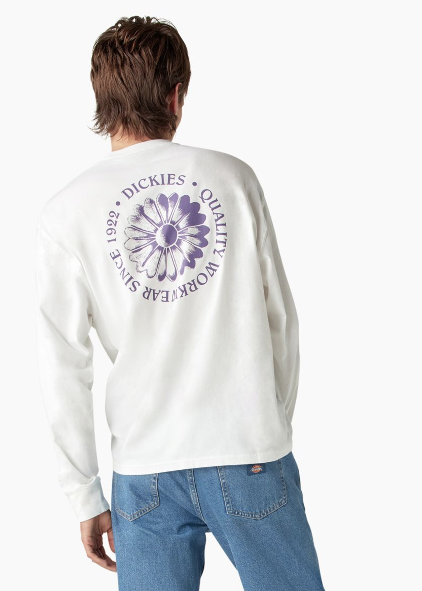 Dickies Dickies Garden Plain Longsleeve Tee White