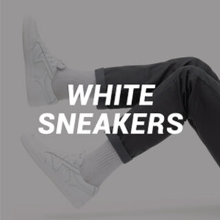 White sneakers