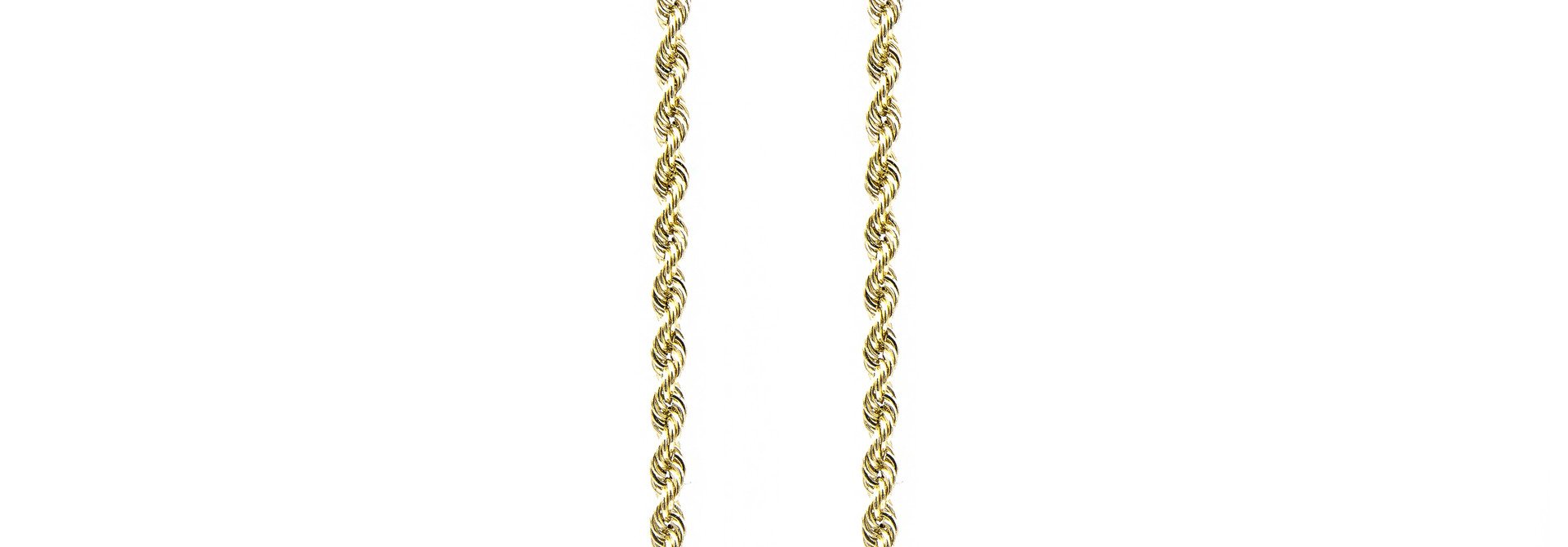 Rope chain Nederlands goud 14kt 3.5mm