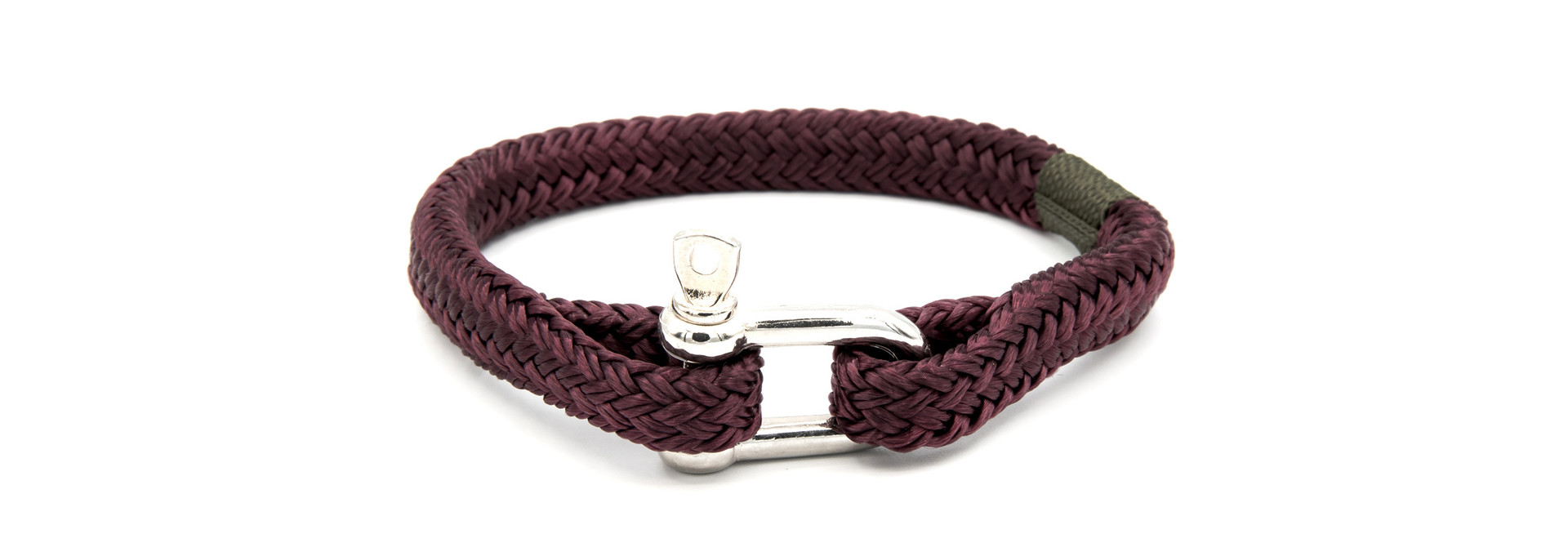 Armband marinekoord met shackle