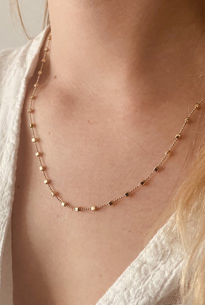 "Lissie" Ketting met blokjes