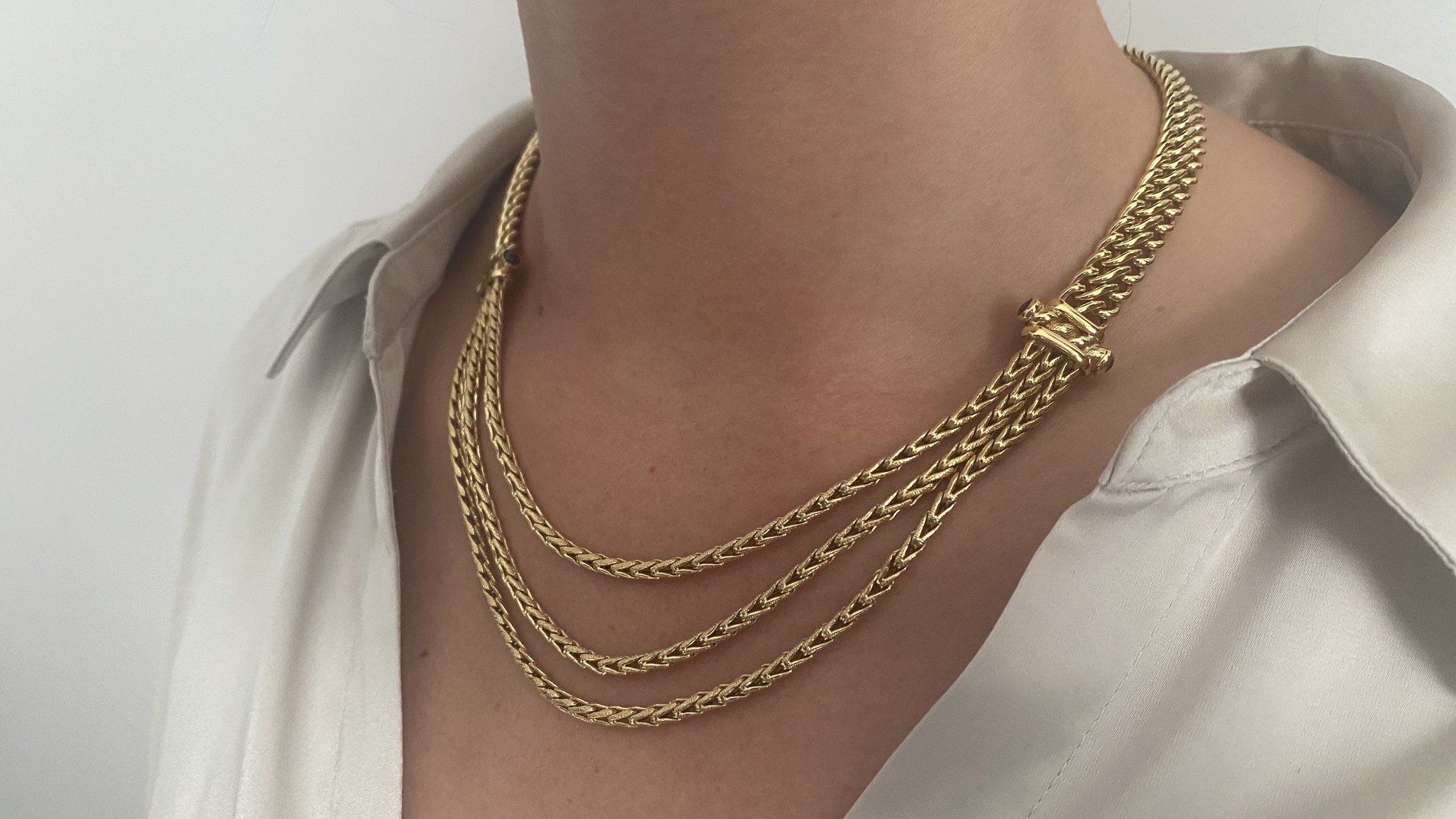 collier met laagjes - De Goud Winkel