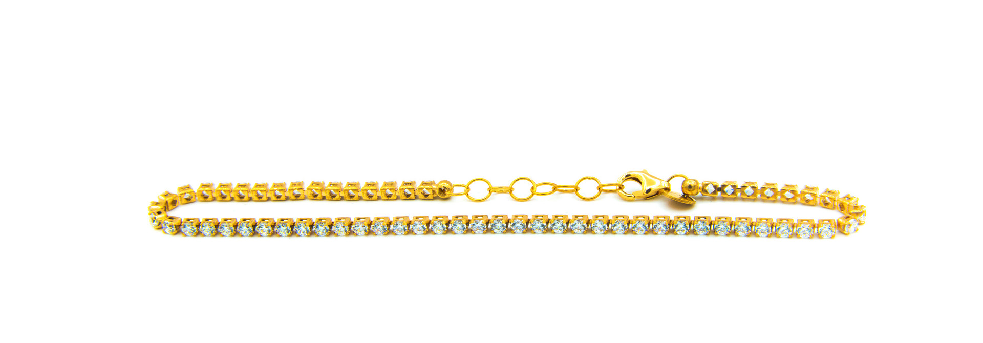 Armband bezet met zirkonia's