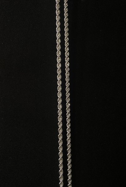 Rope chain massief zilver 2.5 mm