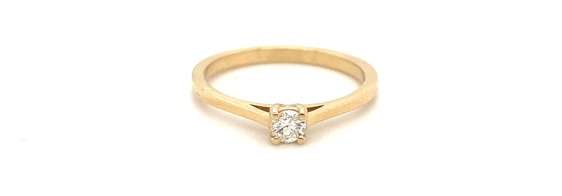 Ring diamant solitair