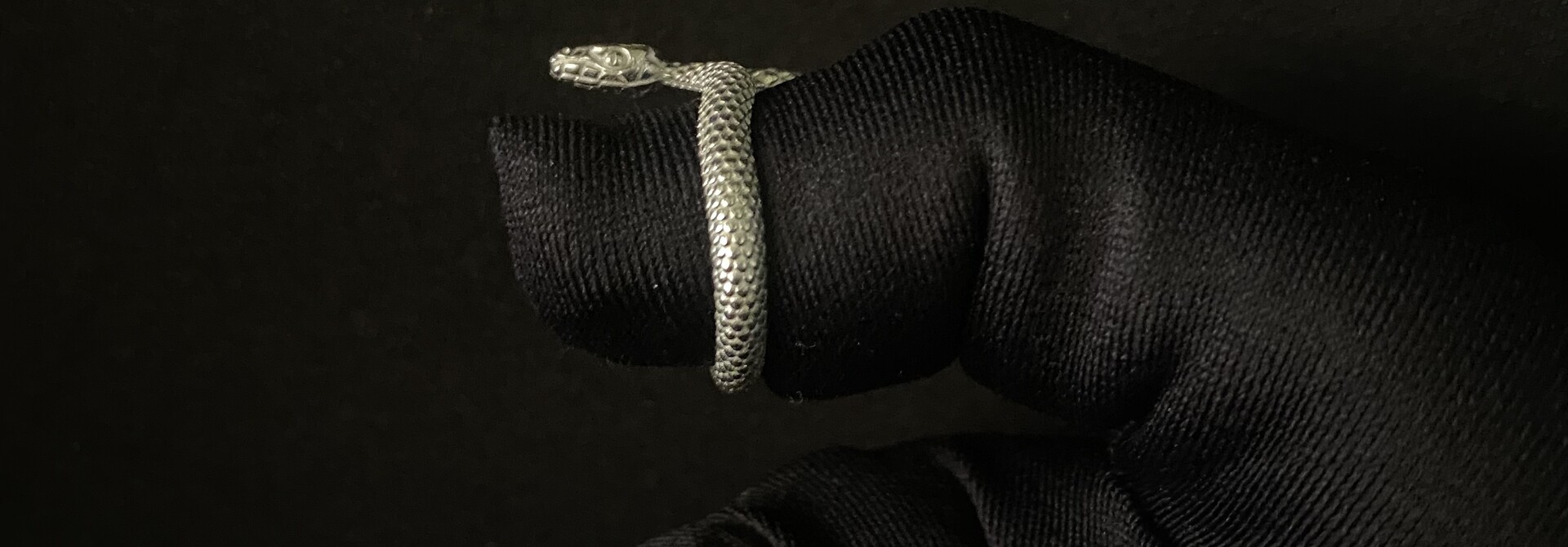 Ring zilver slang 3 varianten