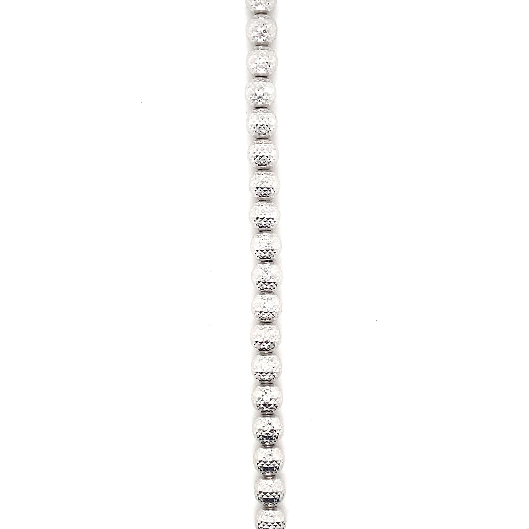 Armband met gediamanteerde grote bolletjes-1
