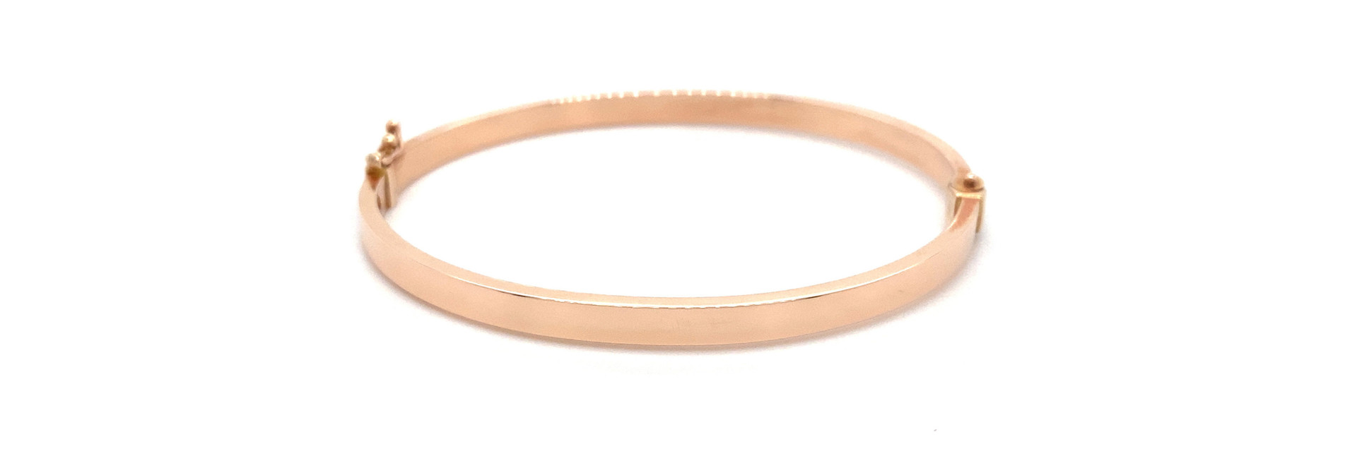 Armband vast  rosé goud