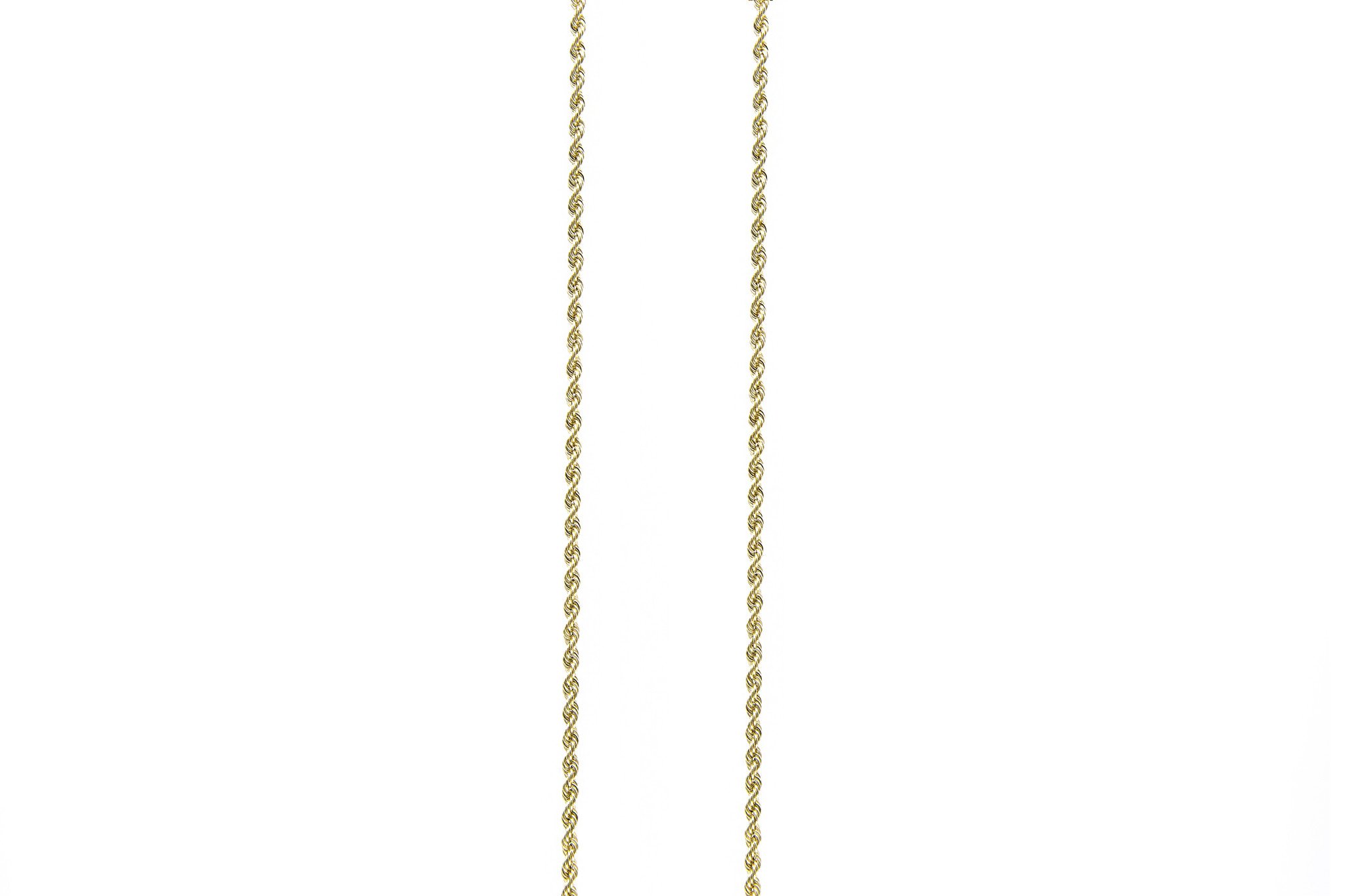 Rope chain Nederlands goud 2 mm-1