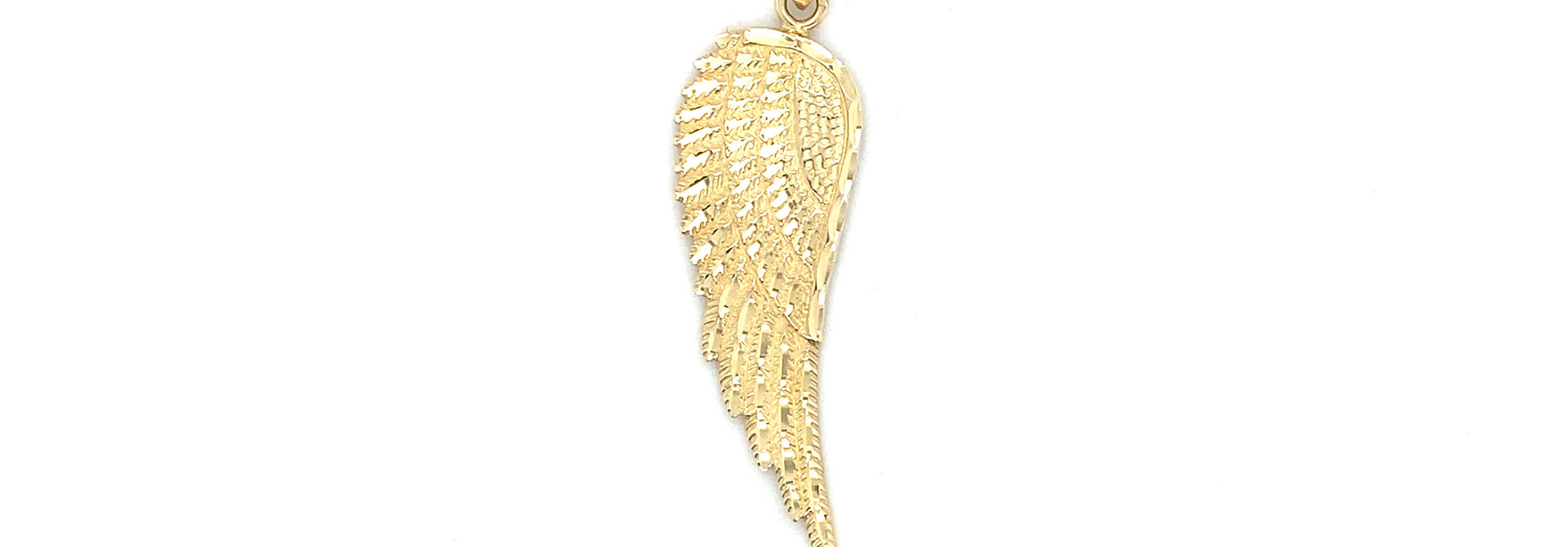 Hanger vleugel engel diamond cut