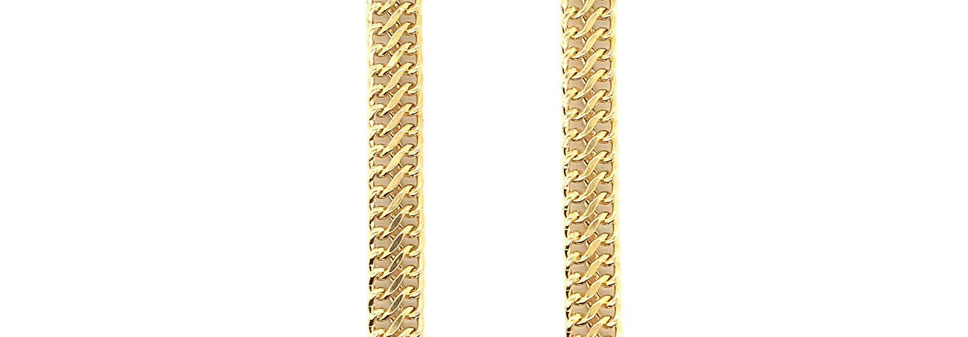 Ketting Franse gourmetschakel breed clean