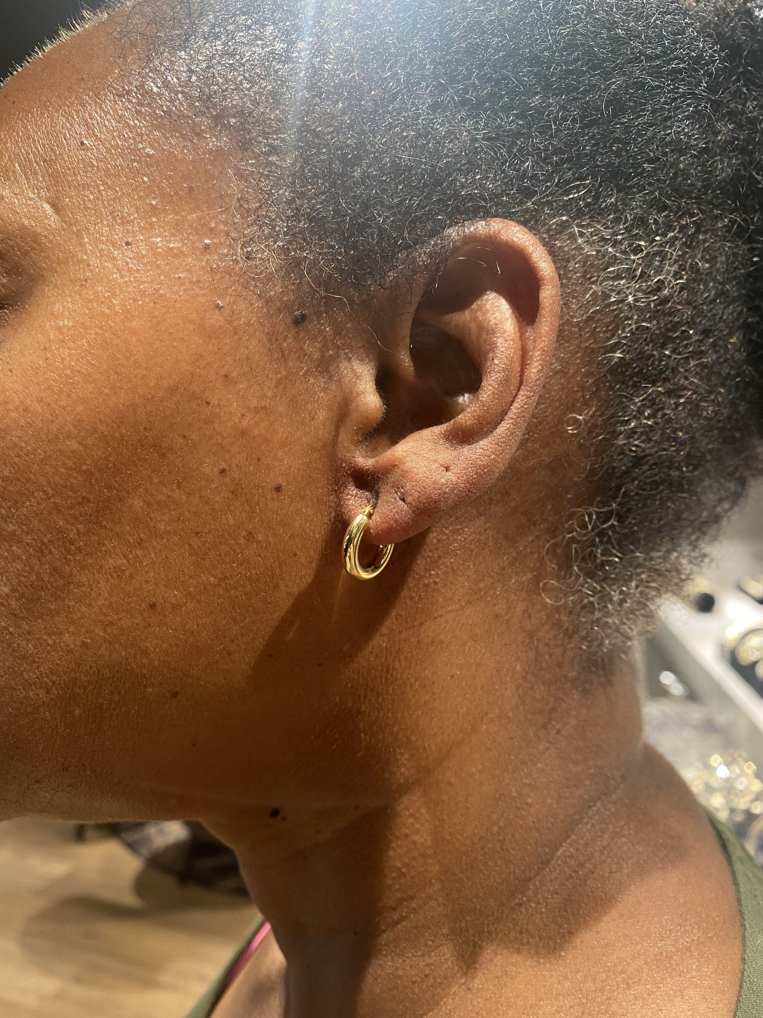 Oorbellen ringen glad-4