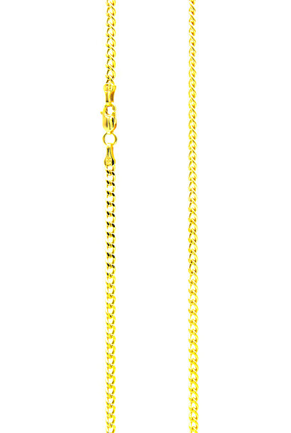 "Cuban" ketting massief 2.5 mm