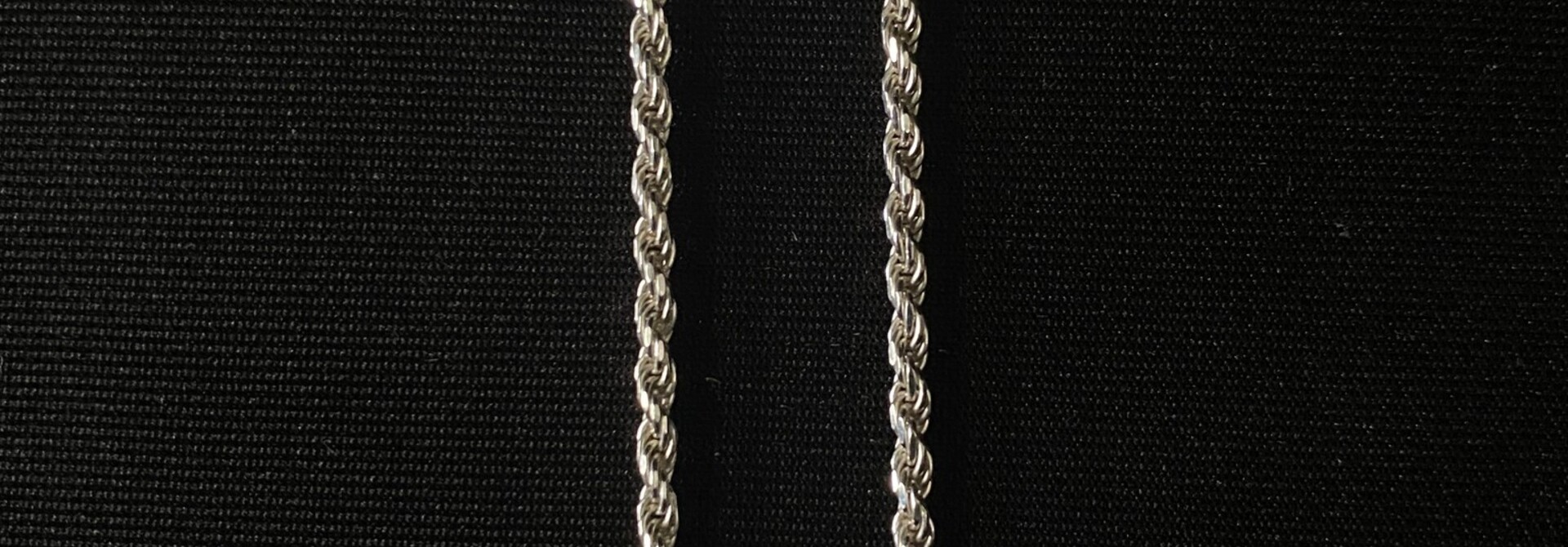 Rope chain massief zilver 2.7 mm