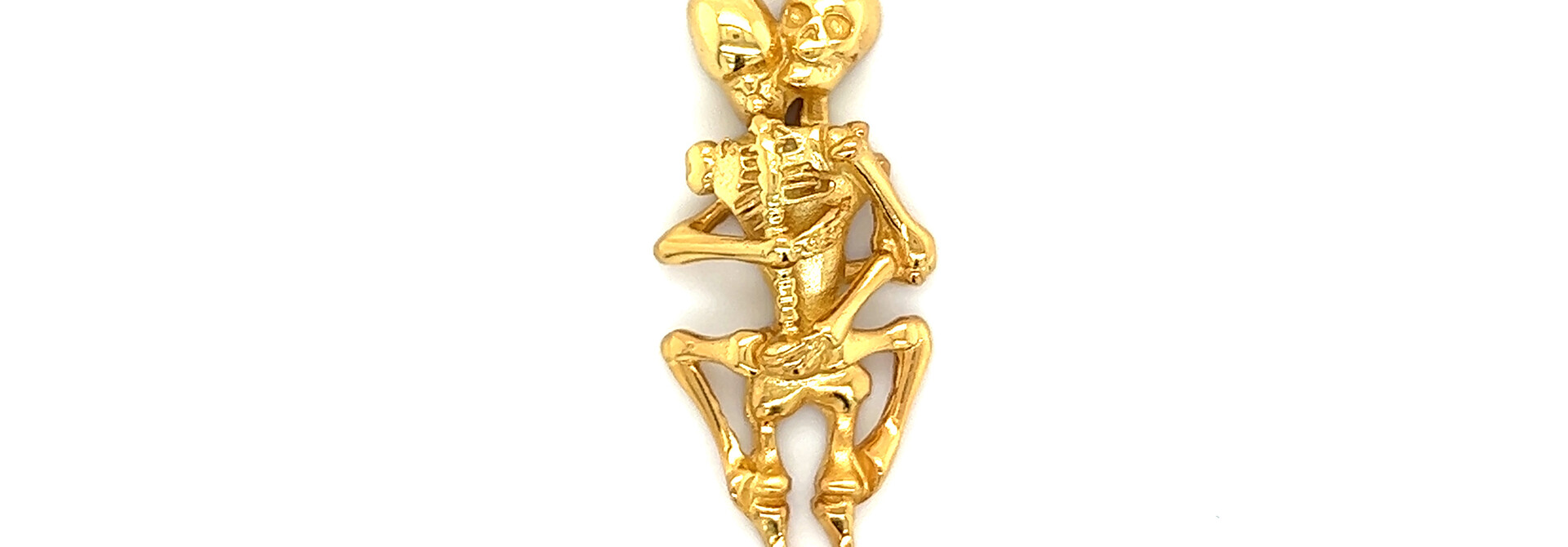 Hanger dansende skeletten