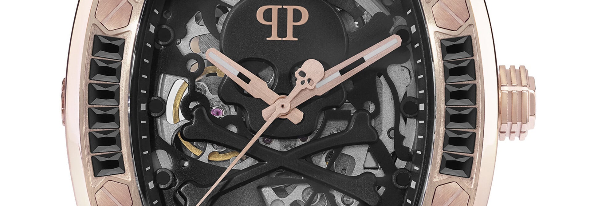 Horloge Philipp Plein The Skeleton Baguettes