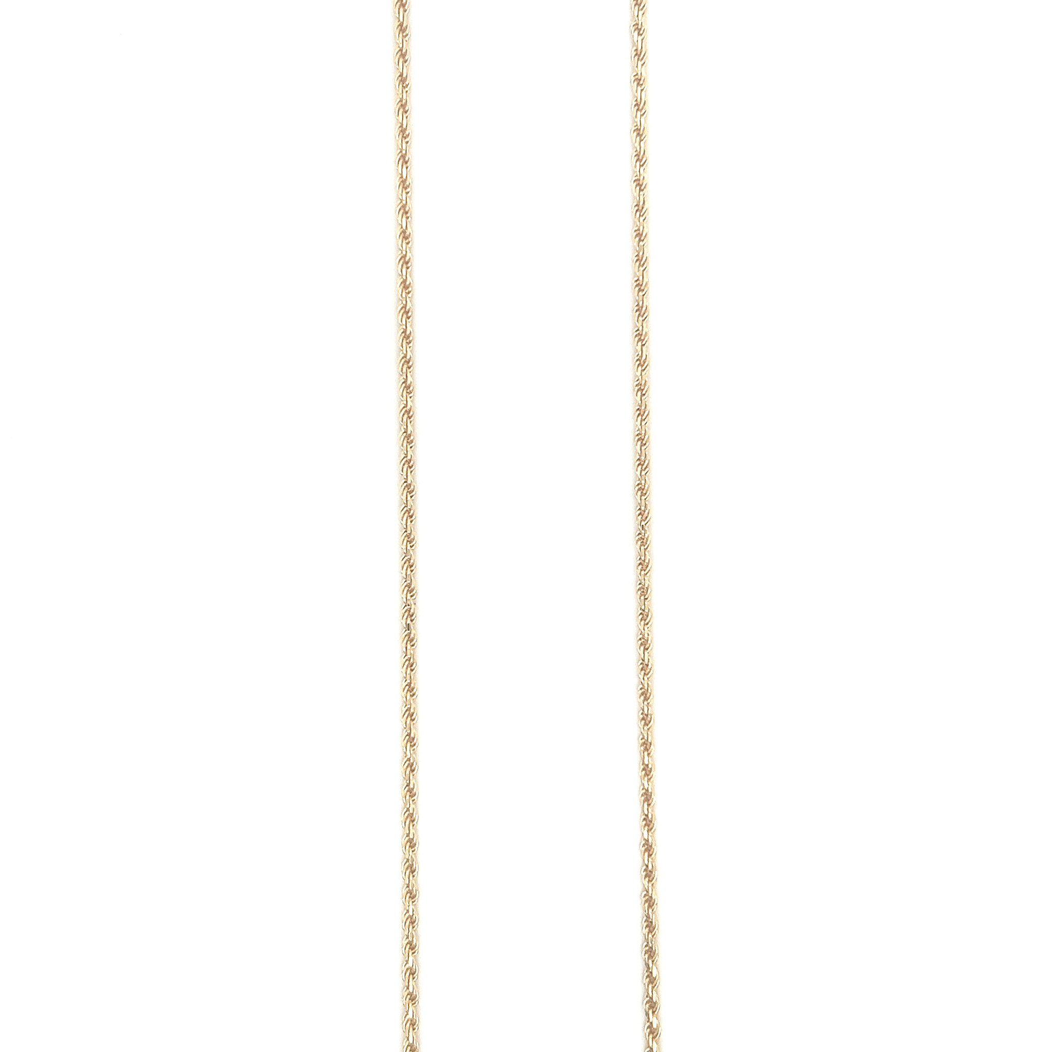 Rope chain Nederlands goud massief 1.5 mm-1