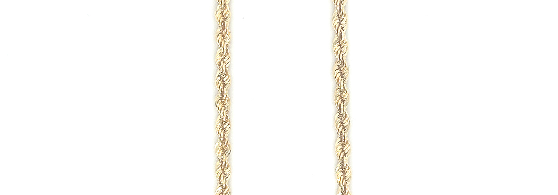 Rope chain Nederlands goud 2.5 mm