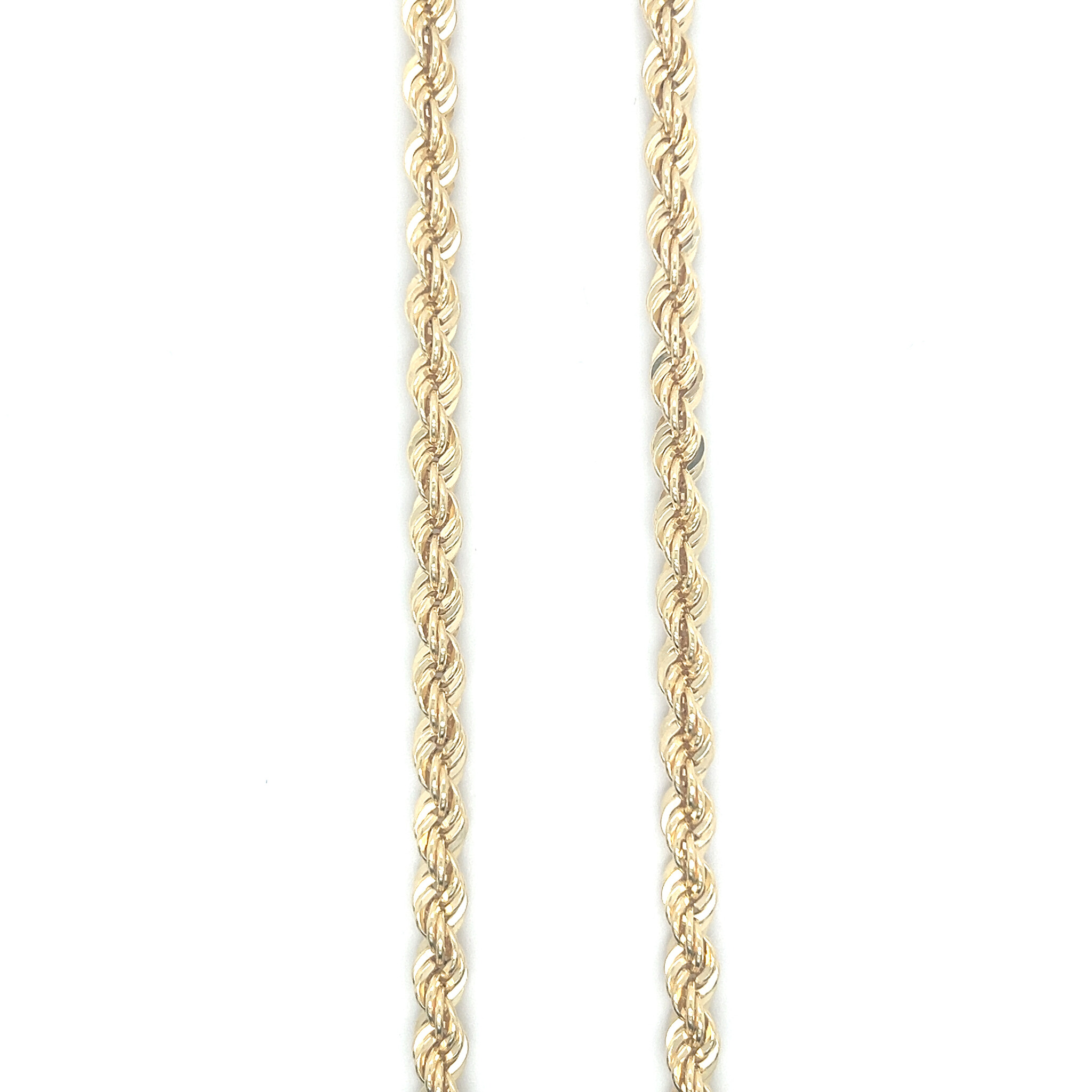 Rope chain Nederlands goud 4.5 mm-1