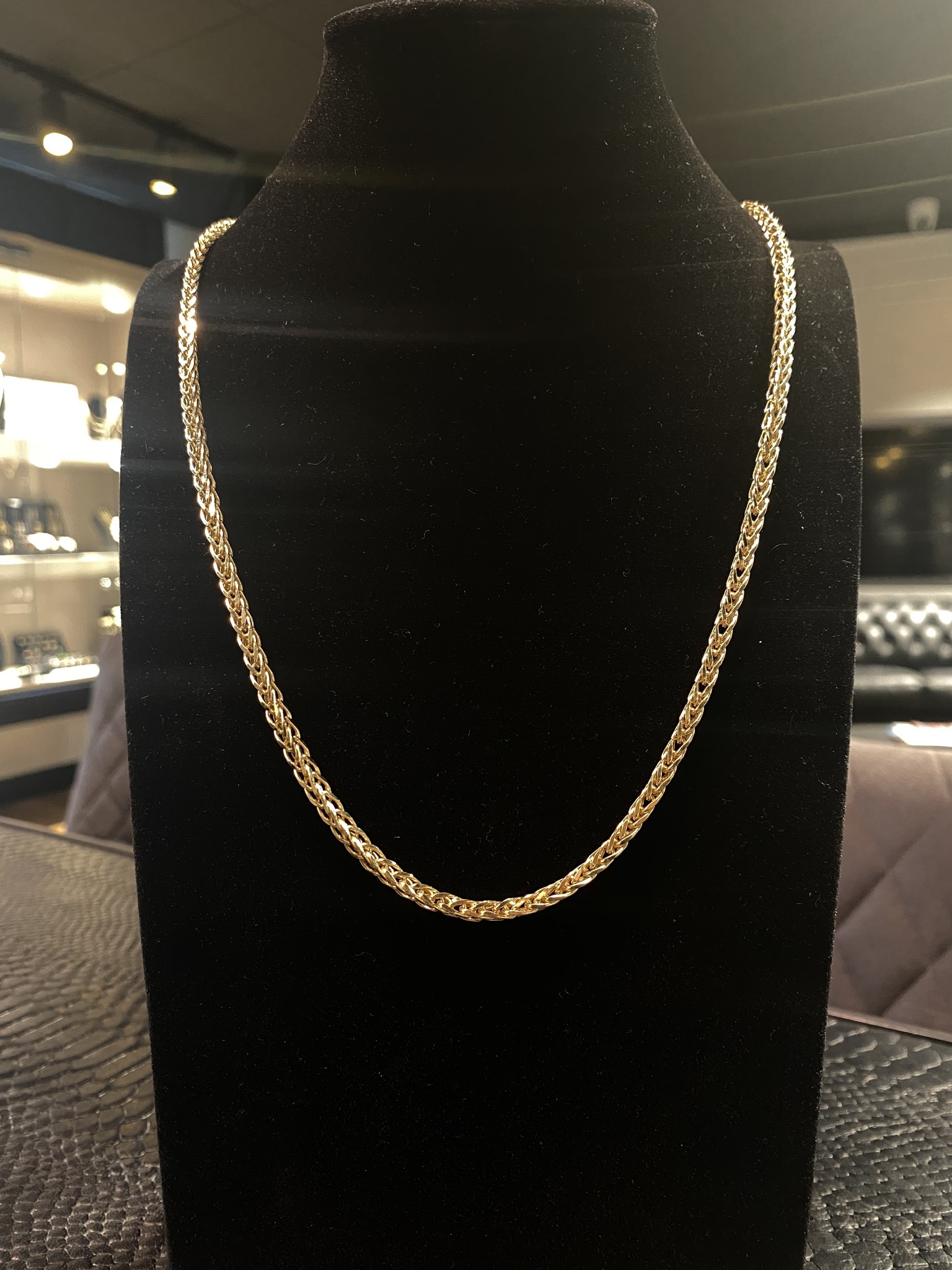Ketting vossenstaartschakel 4 mm-2
