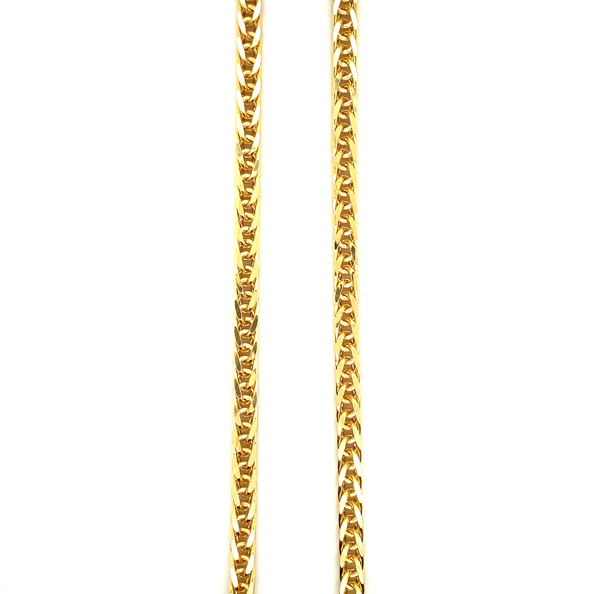 Ketting vossenstaartschakel 4 mm-1