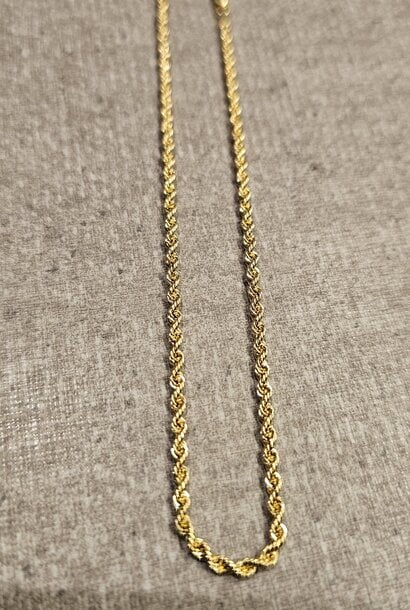 Rope chain 59 cm 2.5 mm