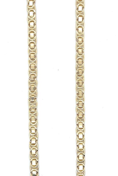 "Westpunt" ketting koning plat
