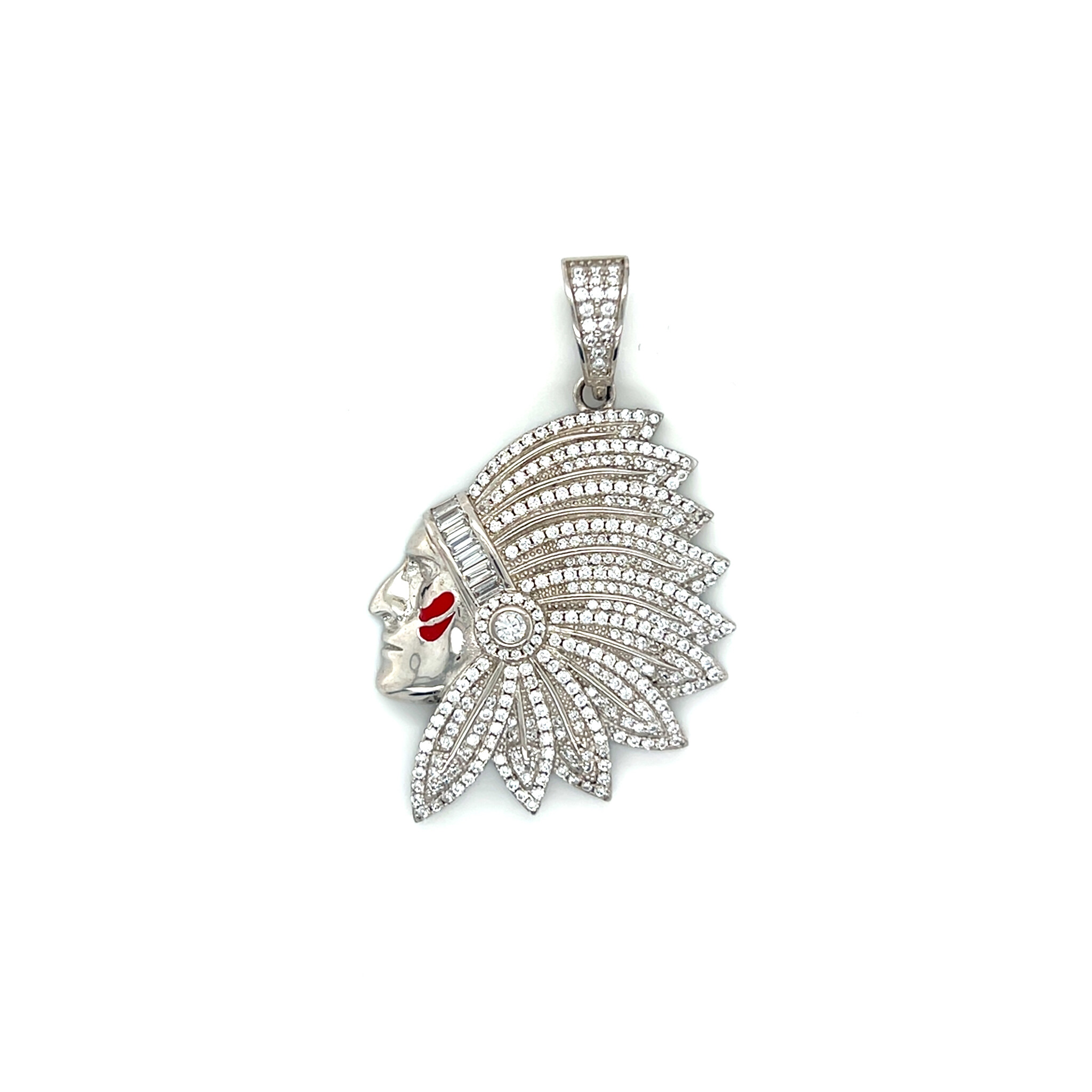 Hanger indiaan zilver-1