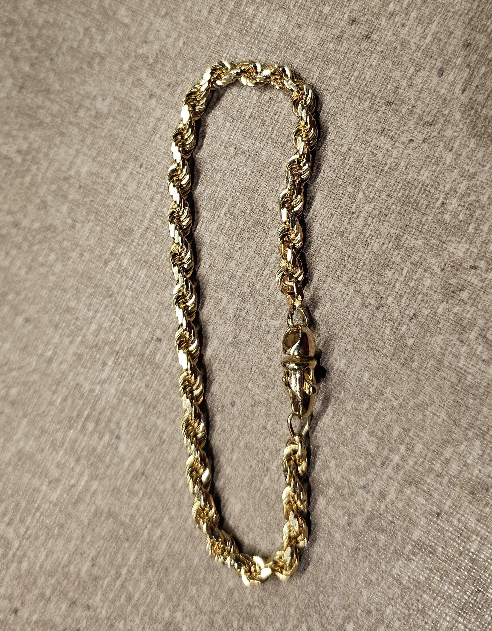 Rope armband massief - 4.5 mm 21.5 cm-1