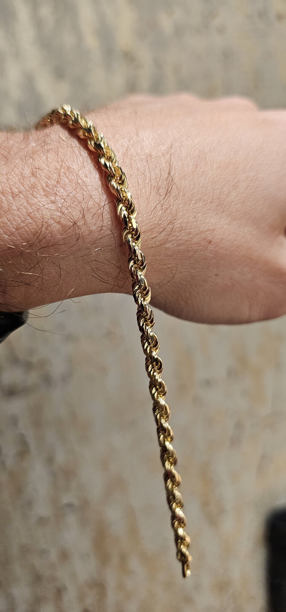 Rope armband massief - 4.5 mm 21.5 cm-3