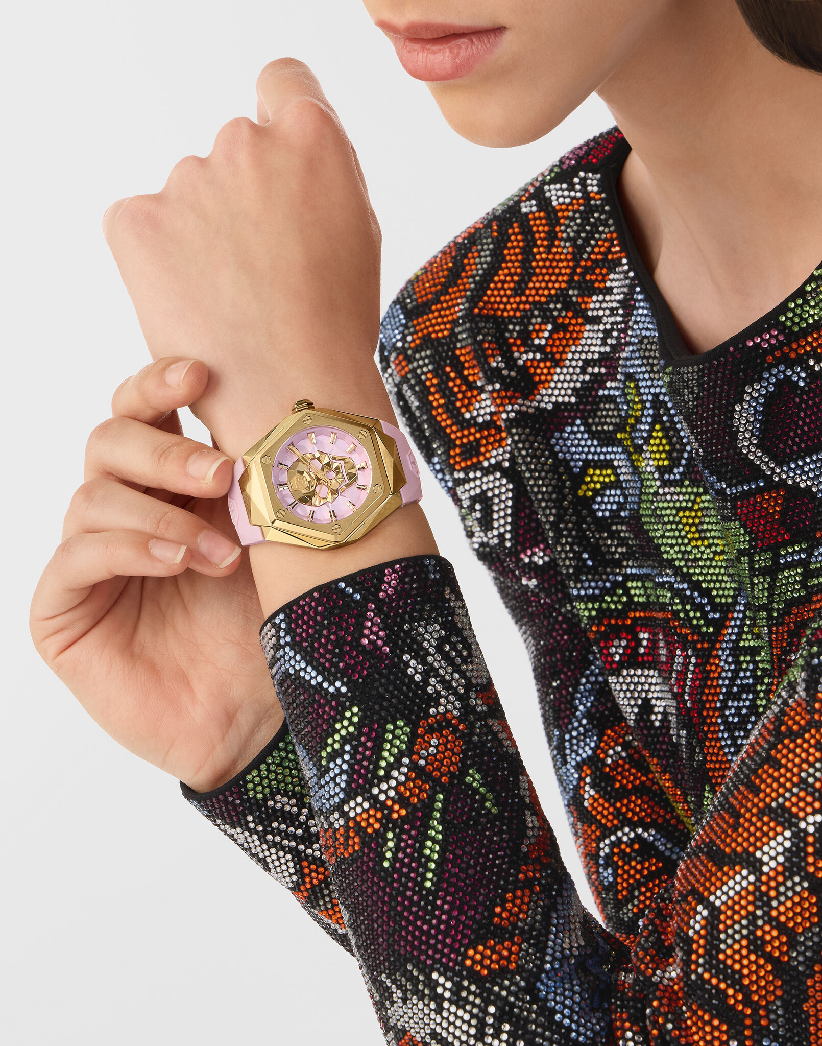 Horloge Philipp Plein The Skull Spikes Lady-4