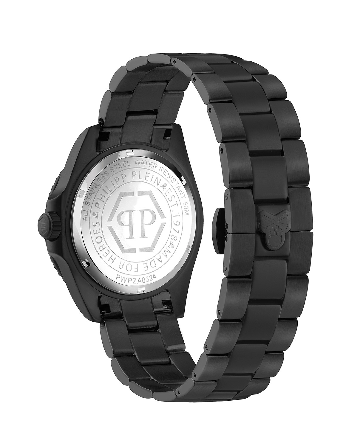 Horloge Philipp Plein GMT-I Challenger Baguettes-2