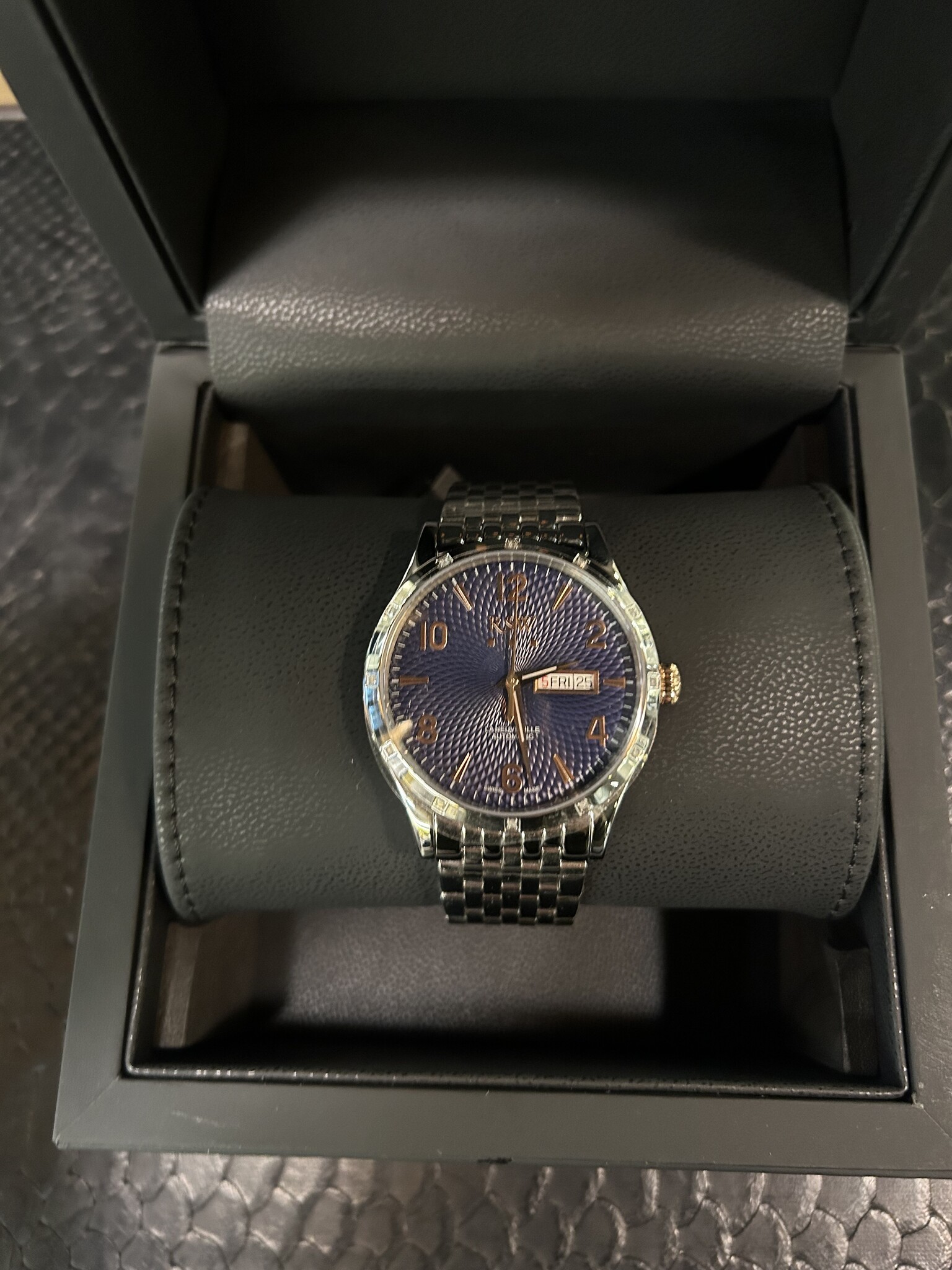 Horloge diamant RSW La Neuveville Automatic 0.11 ct-1