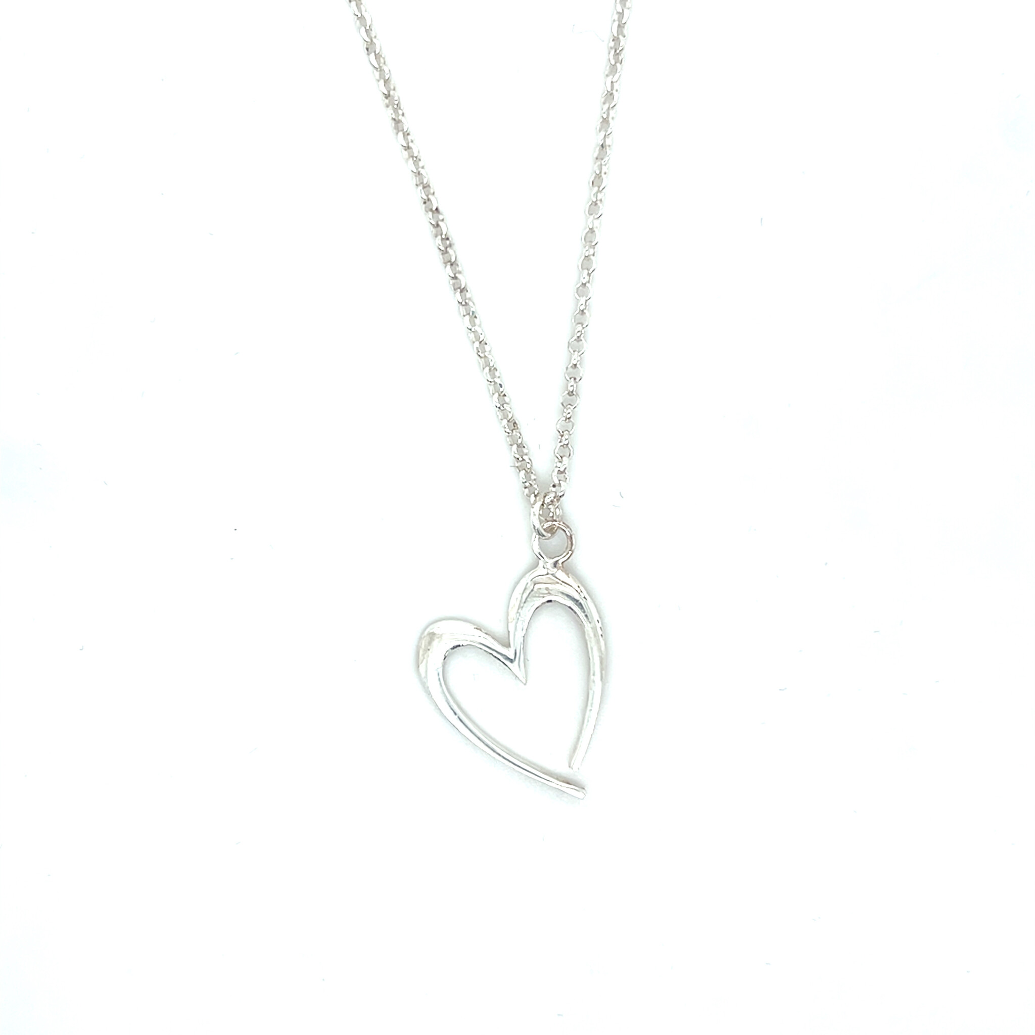 Ketting Boto Keti met vaste hanger hart-1