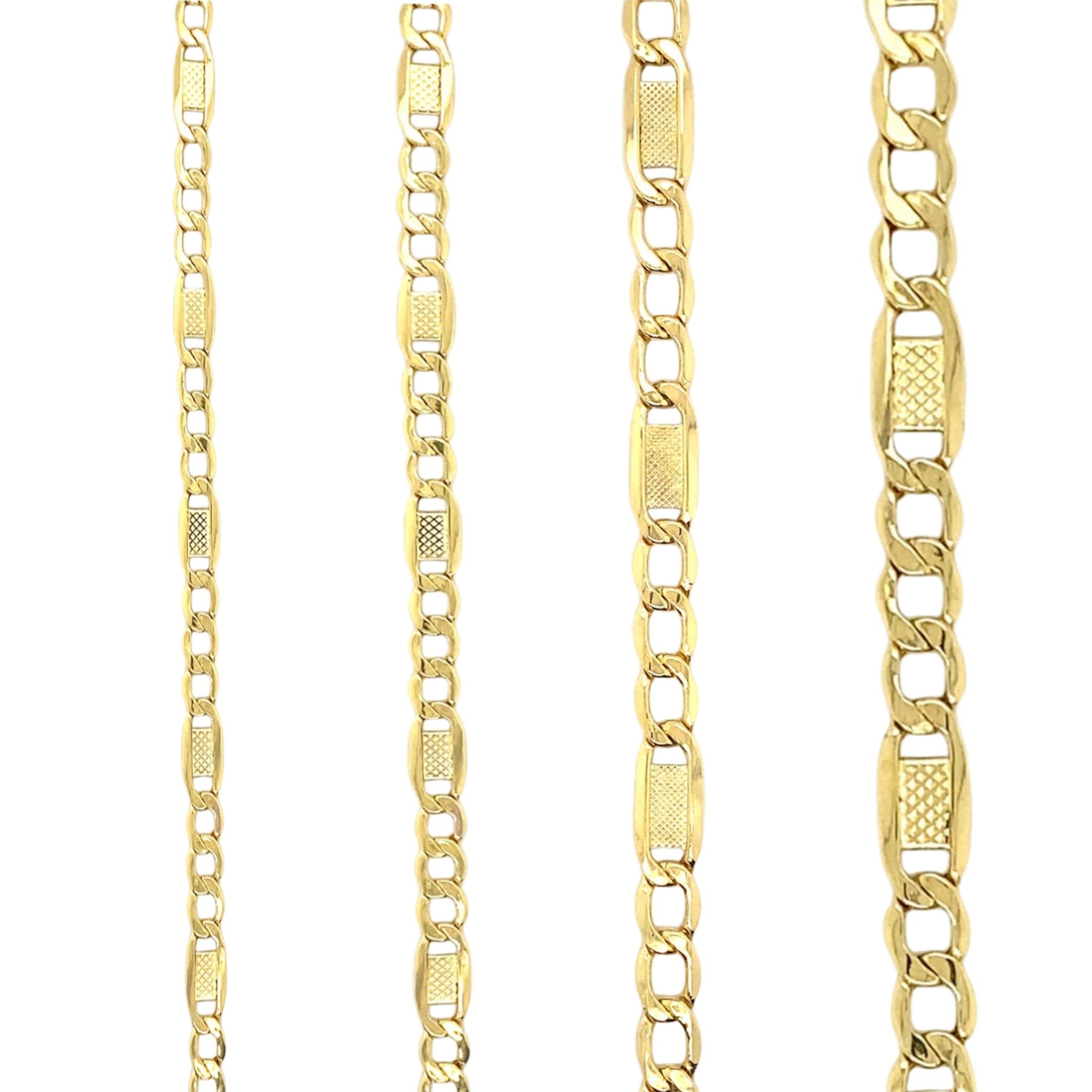 Armband Figoschakel 2 mm-1