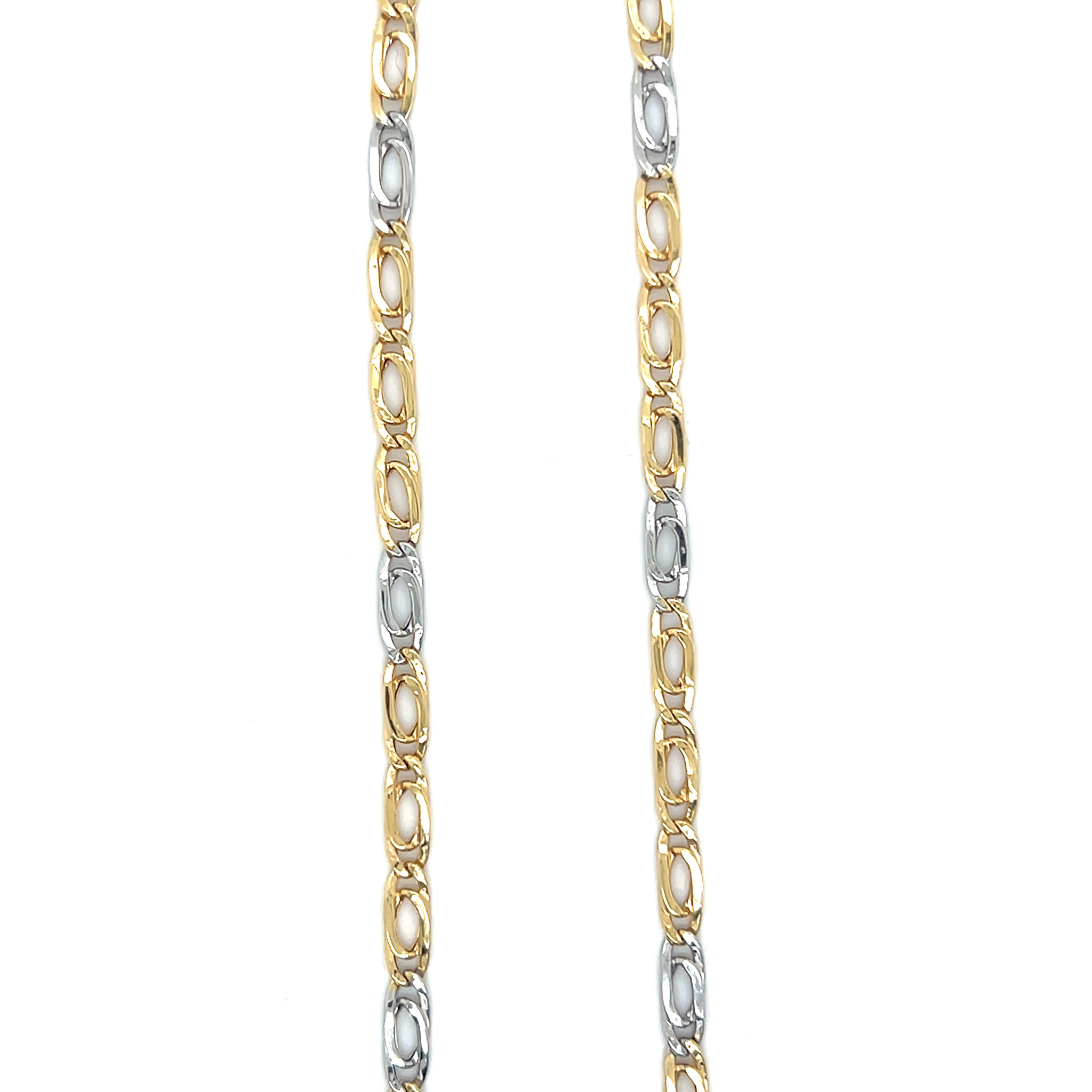 Ketting valkenoogschakel bicolor-1